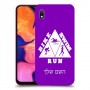 טריאתלון כיסוי מגן קשיח בעיצוב אישי עם השם שלך ל Samsung Galaxy A10 יחידה אחת סקרין מובייל