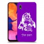 סנטה קלאוס כיסוי מגן קשיח בעיצוב אישי עם השם שלך ל Samsung Galaxy A10 יחידה אחת סקרין מובייל