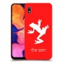 צפרדע טרופית כיסוי מגן קשיח בעיצוב אישי עם השם שלך ל Samsung Galaxy A10 יחידה אחת סקרין מובייל
