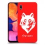 זאב כיסוי מגן קשיח בעיצוב אישי עם השם שלך ל Samsung Galaxy A10 יחידה אחת סקרין מובייל