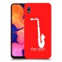 סקספון כיסוי מגן קשיח בעיצוב אישי עם השם שלך ל Samsung Galaxy A10 יחידה אחת סקרין מובייל