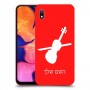 כינור כיסוי מגן קשיח בעיצוב אישי עם השם שלך ל Samsung Galaxy A10 יחידה אחת סקרין מובייל