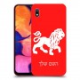 אריה כיסוי מגן קשיח בעיצוב אישי עם השם שלך ל Samsung Galaxy A10 יחידה אחת סקרין מובייל