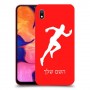רץ כיסוי מגן קשיח בעיצוב אישי עם השם שלך ל Samsung Galaxy A10 יחידה אחת סקרין מובייל
