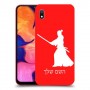 סמוראי כיסוי מגן קשיח בעיצוב אישי עם השם שלך ל Samsung Galaxy A10 יחידה אחת סקרין מובייל