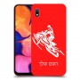 אופנוע שלג כיסוי מגן קשיח בעיצוב אישי עם השם שלך ל Samsung Galaxy A10 יחידה אחת סקרין מובייל