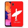 גלישה כיסוי מגן קשיח בעיצוב אישי עם השם שלך ל Samsung Galaxy A10 יחידה אחת סקרין מובייל