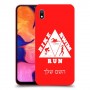 טריאתלון כיסוי מגן קשיח בעיצוב אישי עם השם שלך ל Samsung Galaxy A10 יחידה אחת סקרין מובייל