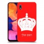 כתר מלכותי כיסוי מגן קשיח בעיצוב אישי עם השם שלך ל Samsung Galaxy A10 יחידה אחת סקרין מובייל