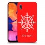 הגה - קפטן - ים כיסוי מגן קשיח בעיצוב אישי עם השם שלך ל Samsung Galaxy A10 יחידה אחת סקרין מובייל
