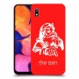 סנטה קלאוס כיסוי מגן קשיח בעיצוב אישי עם השם שלך ל Samsung Galaxy A10 יחידה אחת סקרין מובייל