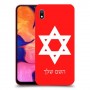 מגן דוד - ישראל כיסוי מגן קשיח בעיצוב אישי עם השם שלך ל Samsung Galaxy A10 יחידה אחת סקרין מובייל