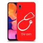רופא סטטוסקופ כיסוי מגן קשיח בעיצוב אישי עם השם שלך ל Samsung Galaxy A10 יחידה אחת סקרין מובייל