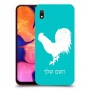 תרנגול כיסוי מגן קשיח בעיצוב אישי עם השם שלך ל Samsung Galaxy A10 יחידה אחת סקרין מובייל