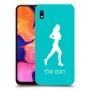 ג'וגלין - אישה כיסוי מגן קשיח בעיצוב אישי עם השם שלך ל Samsung Galaxy A10 יחידה אחת סקרין מובייל