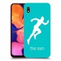 רץ כיסוי מגן קשיח בעיצוב אישי עם השם שלך ל Samsung Galaxy A10 יחידה אחת סקרין מובייל