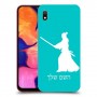 סמוראי כיסוי מגן קשיח בעיצוב אישי עם השם שלך ל Samsung Galaxy A10 יחידה אחת סקרין מובייל