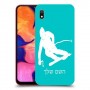 סקִי כיסוי מגן קשיח בעיצוב אישי עם השם שלך ל Samsung Galaxy A10 יחידה אחת סקרין מובייל