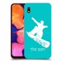 סנובורד כיסוי מגן קשיח בעיצוב אישי עם השם שלך ל Samsung Galaxy A10 יחידה אחת סקרין מובייל