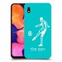 שחקן כדורגל כיסוי מגן קשיח בעיצוב אישי עם השם שלך ל Samsung Galaxy A10 יחידה אחת סקרין מובייל