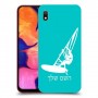 גלישת מפרש כיסוי מגן קשיח בעיצוב אישי עם השם שלך ל Samsung Galaxy A10 יחידה אחת סקרין מובייל