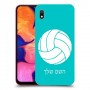 כדורעף - כדור כיסוי מגן קשיח בעיצוב אישי עם השם שלך ל Samsung Galaxy A10 יחידה אחת סקרין מובייל