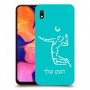 שחקן כדורעף כיסוי מגן קשיח בעיצוב אישי עם השם שלך ל Samsung Galaxy A10 יחידה אחת סקרין מובייל