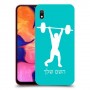הרמת משקולות כיסוי מגן קשיח בעיצוב אישי עם השם שלך ל Samsung Galaxy A10 יחידה אחת סקרין מובייל