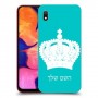 כתר מלכותי כיסוי מגן קשיח בעיצוב אישי עם השם שלך ל Samsung Galaxy A10 יחידה אחת סקרין מובייל