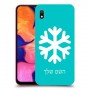 שלג כיסוי מגן קשיח בעיצוב אישי עם השם שלך ל Samsung Galaxy A10 יחידה אחת סקרין מובייל