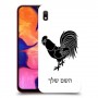 תרנגול כיסוי מגן קשיח בעיצוב אישי עם השם שלך ל Samsung Galaxy A10 יחידה אחת סקרין מובייל