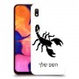 עקרב כיסוי מגן קשיח בעיצוב אישי עם השם שלך ל Samsung Galaxy A10 יחידה אחת סקרין מובייל