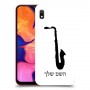סקספון כיסוי מגן קשיח בעיצוב אישי עם השם שלך ל Samsung Galaxy A10 יחידה אחת סקרין מובייל