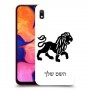 אריה כיסוי מגן קשיח בעיצוב אישי עם השם שלך ל Samsung Galaxy A10 יחידה אחת סקרין מובייל