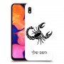 עקרב כיסוי מגן קשיח בעיצוב אישי עם השם שלך ל Samsung Galaxy A10 יחידה אחת סקרין מובייל