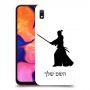 סמוראי כיסוי מגן קשיח בעיצוב אישי עם השם שלך ל Samsung Galaxy A10 יחידה אחת סקרין מובייל