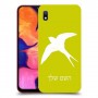 ציפור לבלוע כיסוי מגן קשיח בעיצוב אישי עם השם שלך ל Samsung Galaxy A10 יחידה אחת סקרין מובייל