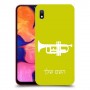 חצוצרה כיסוי מגן קשיח בעיצוב אישי עם השם שלך ל Samsung Galaxy A10 יחידה אחת סקרין מובייל