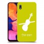 כינור כיסוי מגן קשיח בעיצוב אישי עם השם שלך ל Samsung Galaxy A10 יחידה אחת סקרין מובייל