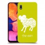 טלה כיסוי מגן קשיח בעיצוב אישי עם השם שלך ל Samsung Galaxy A10 יחידה אחת סקרין מובייל