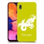 גדי כיסוי מגן קשיח בעיצוב אישי עם השם שלך ל Samsung Galaxy A10 יחידה אחת סקרין מובייל