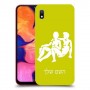 תאומים כיסוי מגן קשיח בעיצוב אישי עם השם שלך ל Samsung Galaxy A10 יחידה אחת סקרין מובייל