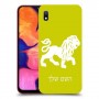 אריה כיסוי מגן קשיח בעיצוב אישי עם השם שלך ל Samsung Galaxy A10 יחידה אחת סקרין מובייל