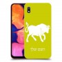 שור כיסוי מגן קשיח בעיצוב אישי עם השם שלך ל Samsung Galaxy A10 יחידה אחת סקרין מובייל