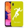 רץ כיסוי מגן קשיח בעיצוב אישי עם השם שלך ל Samsung Galaxy A10 יחידה אחת סקרין מובייל