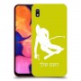 סקִי כיסוי מגן קשיח בעיצוב אישי עם השם שלך ל Samsung Galaxy A10 יחידה אחת סקרין מובייל