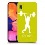 הרמת משקולות כיסוי מגן קשיח בעיצוב אישי עם השם שלך ל Samsung Galaxy A10 יחידה אחת סקרין מובייל