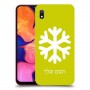שלג כיסוי מגן קשיח בעיצוב אישי עם השם שלך ל Samsung Galaxy A10 יחידה אחת סקרין מובייל
