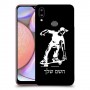 ילד סקייטבורד כיסוי מגן קשיח בעיצוב אישי עם השם שלך ל Samsung Galaxy A10s יחידה אחת סקרין מובייל