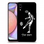 שחקן כדורגל כיסוי מגן קשיח בעיצוב אישי עם השם שלך ל Samsung Galaxy A10s יחידה אחת סקרין מובייל
